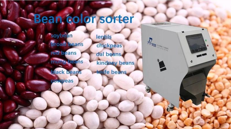 Soybean Processing Machine Mini Movable Soybean Color Sorter