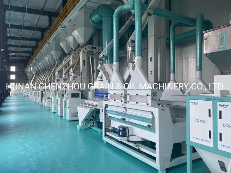 Clj Brand Auto Rice Milling Plant 240 Tpd Complete Rice Milling Plant Commercial Rice Milling Machine Turnkey Rice Plant