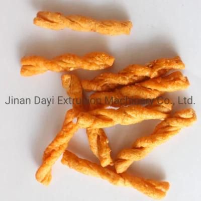 Crispy Snack Food Twist Processing Machine Fried Dough Twisting Extruder