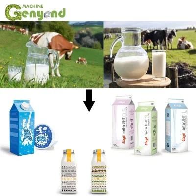 Gyc Mini Small Pasteurized Scale Uht Dairy Milk Processing Machinery Equipment Plant ...