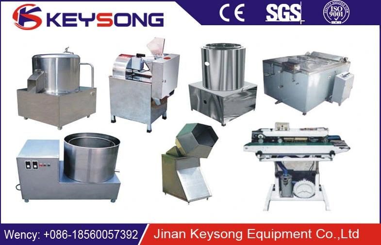 Frying Food Potato Chips Snacks Making Machine