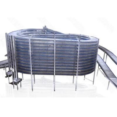 Industrial Bakery Equipment Toast Production Line Spiral Chiller