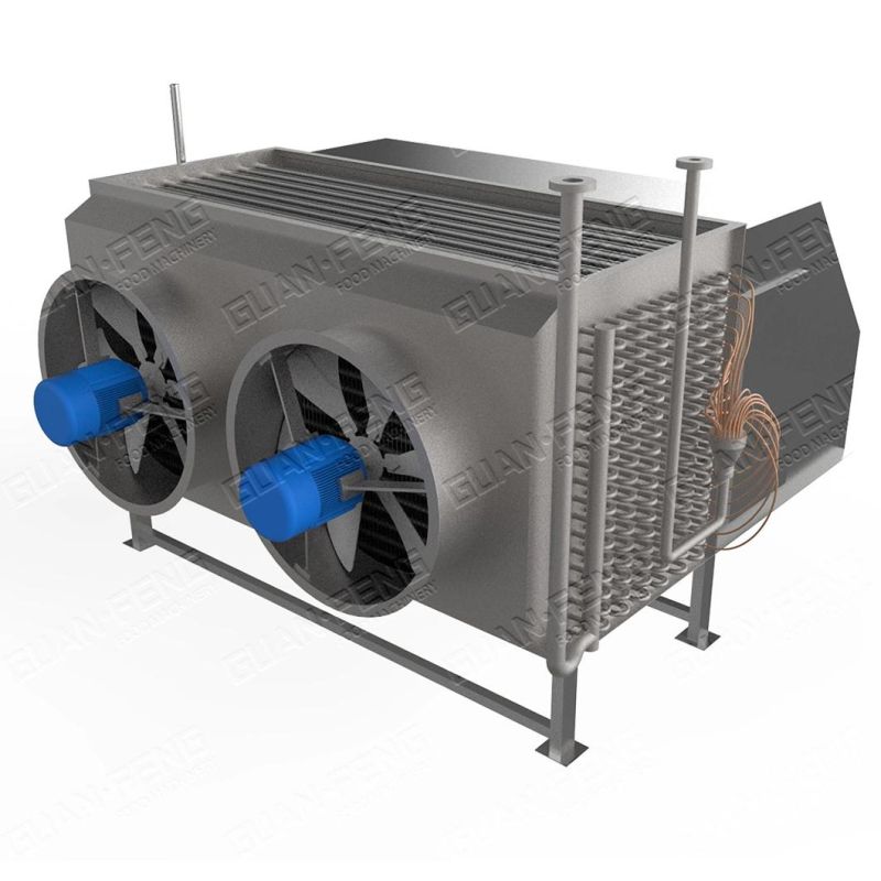 China Quick Freezing Equipment for Fruits Banana IQF Tunnel Freezer