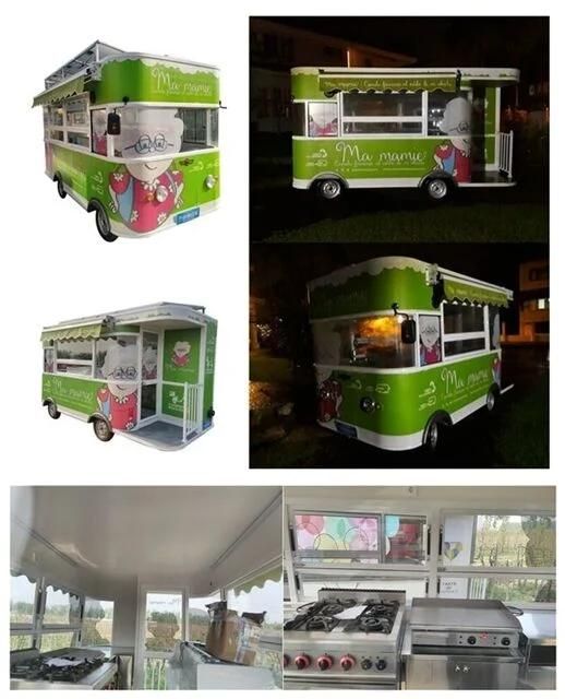 Customized Burger Kiosk Bakery Food Trailer Outdoor