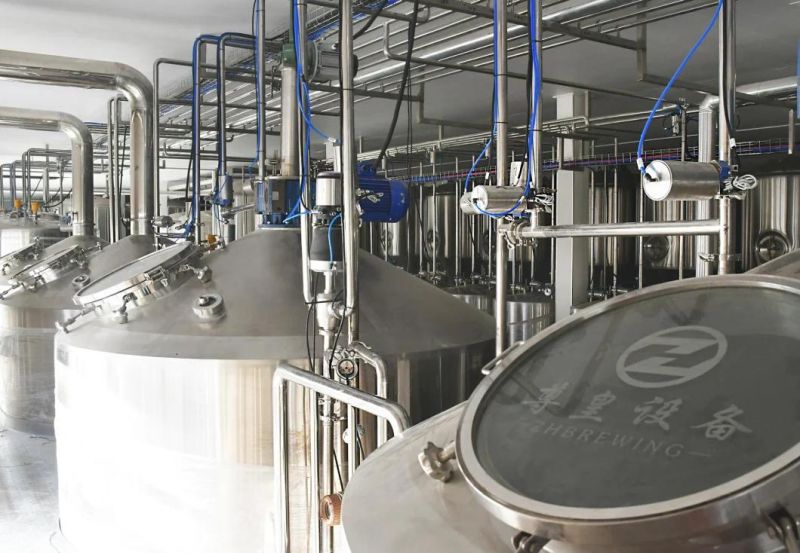 3000L SUS 304 Conical Fermenter Beer Fermentation Tank