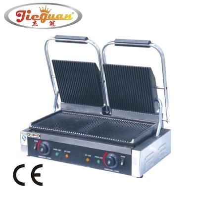 Electric Double Plate Panini Grill Contact Grill Eg-813