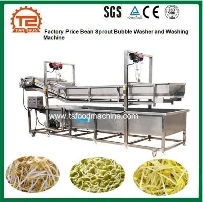 Factory Price Bean Sprout Bubble Washer and Washing Machine
