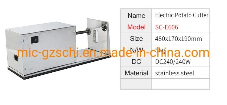 Manual Cutter Twisted Potato Cutter Twisted Chips Machine