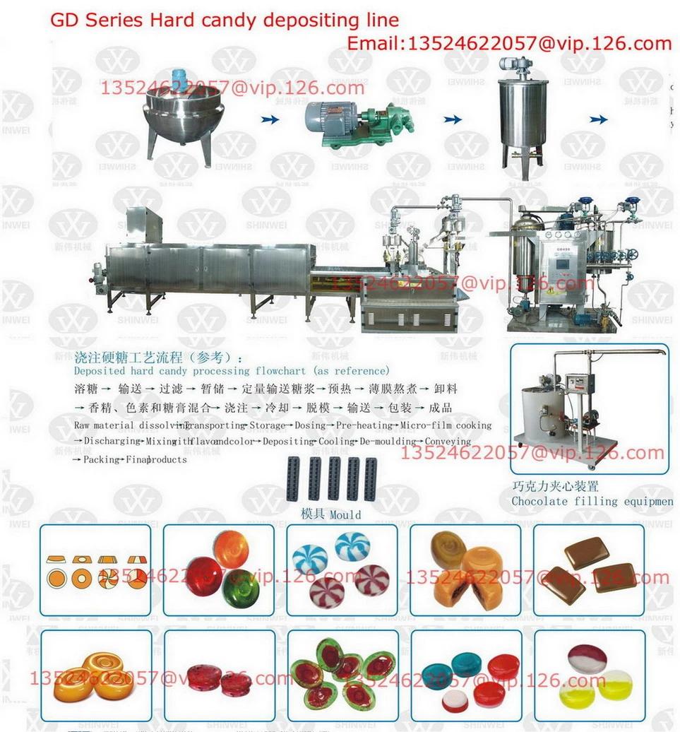 Aotomatic Hard Candy Depositing Line (GD150)