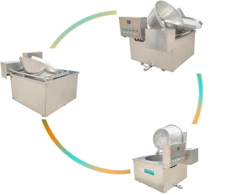 Batch Automatic Fryer Machine Pork Rinds Frying Machine