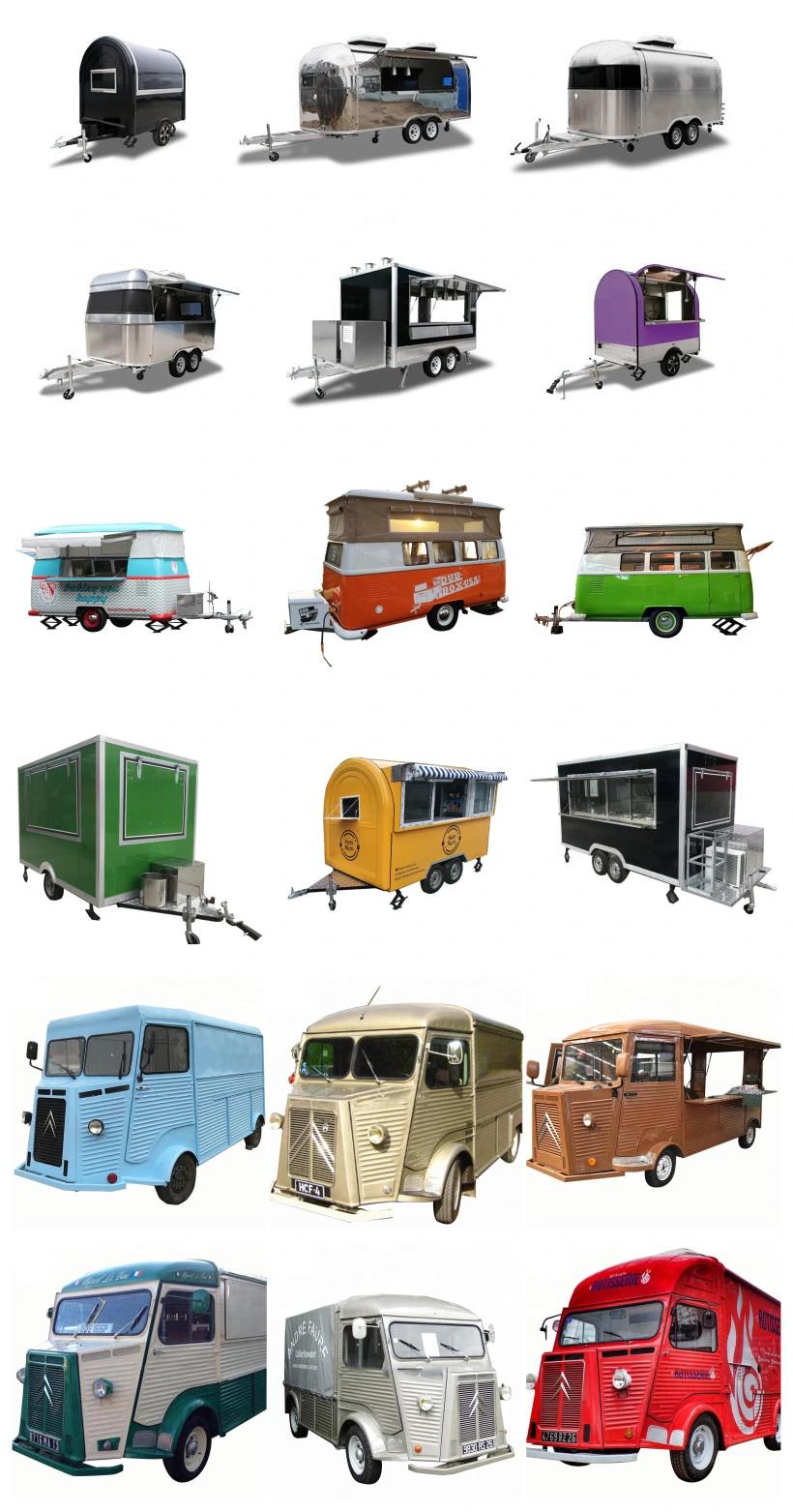 Multi-Function Electric Mobile Fast Food Truck VW Bus