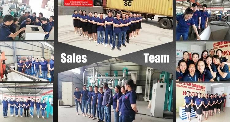 One Ton Per Hour Corn Flour Mill Machine