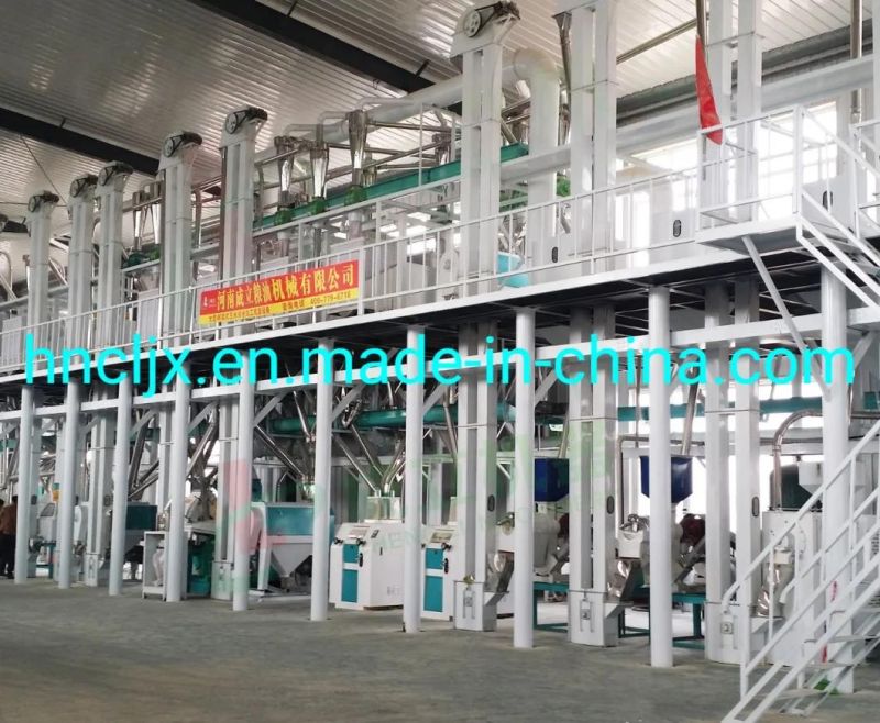 50t Maize Meal Machine/Corn Meal Production Line Factory Price