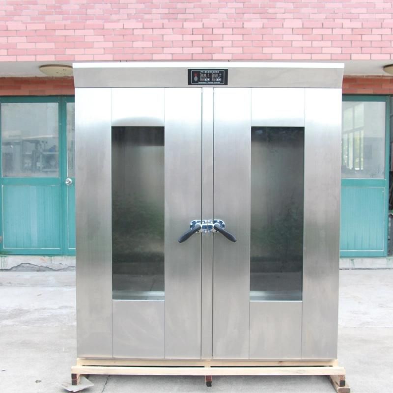 Large Scale Commercial Bakery 64 Trays Bread Electrical Proofer Machine Cabinet