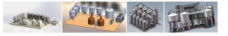 Cassman 500L Stainless Steel Conical Fermentation Tank with Dimple Cooling Jacket
