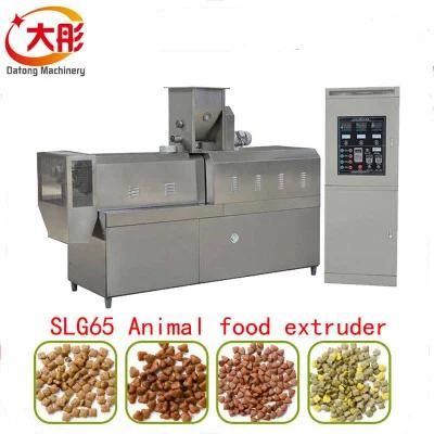 Automatic Twin Screw Dry Dog Feed Pellet Making Equipment