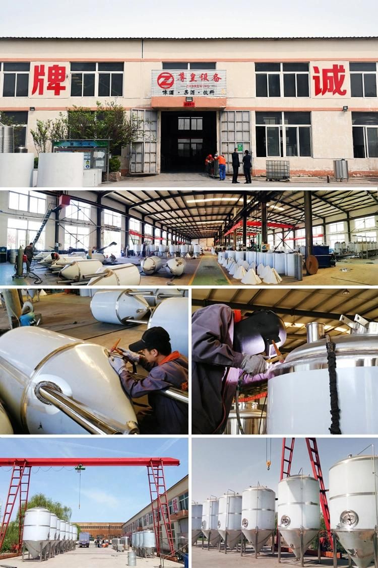 500L Beer Brewing Equipment Beer Fermentation Equipment Beer Brewing Plant