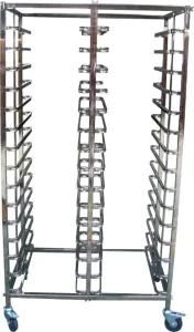 Detachable Trolley Rack for Bakery Rotary Oven Attachment