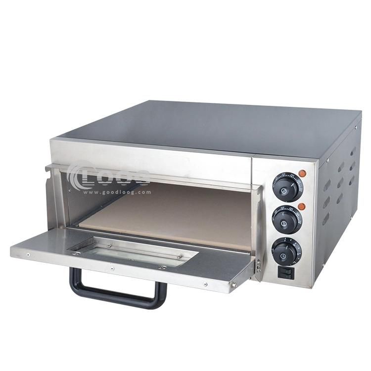 Electric Kitchen Equipment Double Deck Pizza Oven Commercial Use Wholesale Snack Baker Machine Factory Supplier Cake Pizza Oven