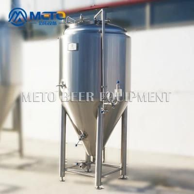 500L 5bbl Conical Beer Fermentation Equipment with Dimple Cooling Jacket
