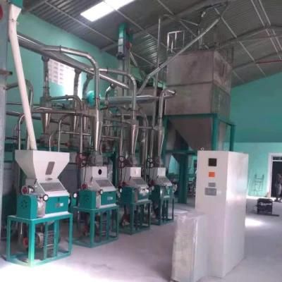 Automatic 30t/D Maize Milling Plant for Africa Market