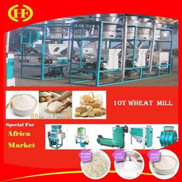5-500t/24hl Wheat Flour Milling Machine Fully Automatic