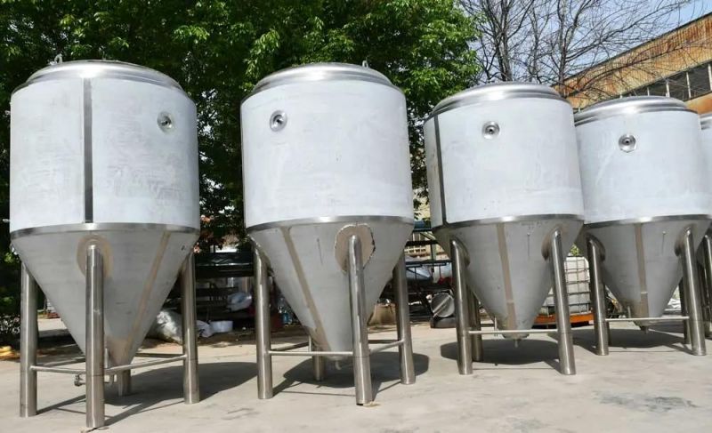 SS304 Stainless Steel Conical Beer Fermenter 5bbl 7bbl 10bbl
