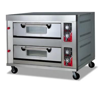 Customizable Electric 2 Deck 4-Tray Factory Price Deck Oven
