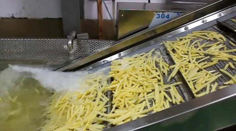Automatic Belt Vegetables Precooking Machine Vegetable Scalding Machine