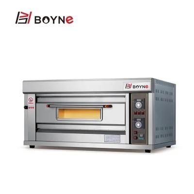 Bread Shop Baking Equipment One Layer One Trays Gas Oven