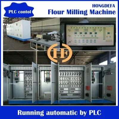 Maize Flour Milling Machine 250t Complete and Automatic Line with PLC Control System