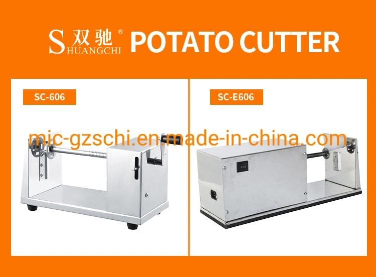 Manual Cutter Twisted Potato Cutter Twisted Chips Machine