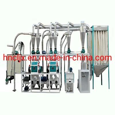 Small Scale Maize Peeling and Milling Machine in South America