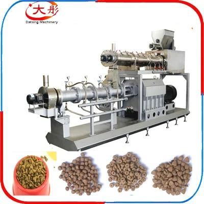 Fully Automatic Pet Dog Food Processing Making Extruder Machine