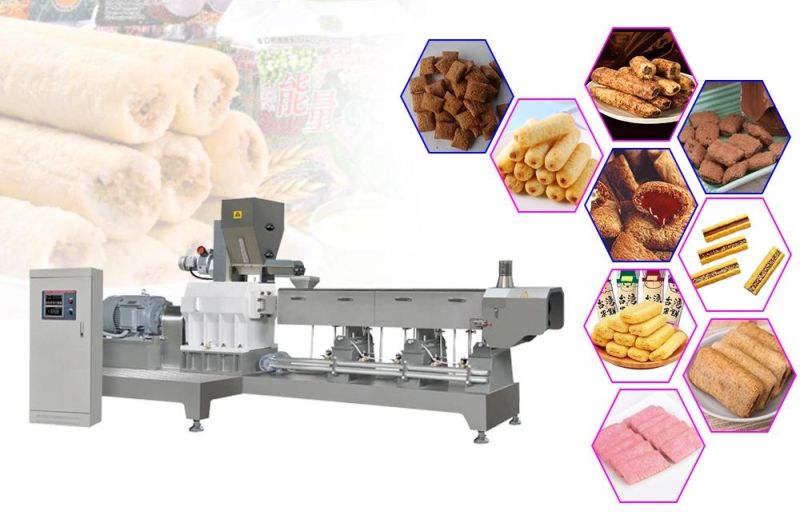 Automatic Corn Rice Cheese Ball Puff Snack Food Making Machine
