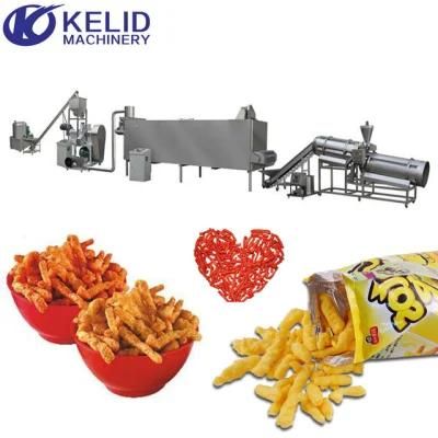 Fully Automatic Industrial Nik Naks Cheetos Snack Machine