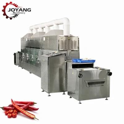 20kw 20kg / H Automatic Micrwoave Dried Chili Drying Machine