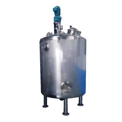 SUS304 or 316L Stainless Steel Agitator Tank Chemical Mixer Tank