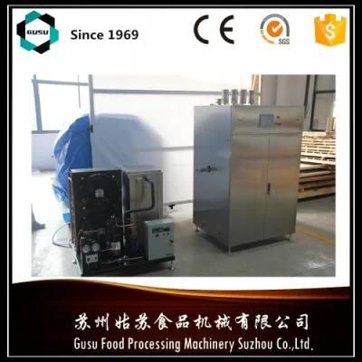 Gusu Automatic Chocolate Making Equipment Chocolate Tempering Machine with 500 Kg / Hour
