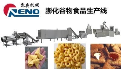 Core Filling Inflating Puffs Snack Food Machinery Snack Food Processing Production Line