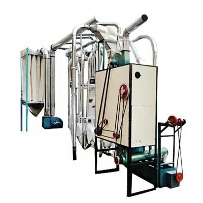 Hot Sale Easy Operation Wheat Flour Roller Mill Price with 10tpd Capacity
