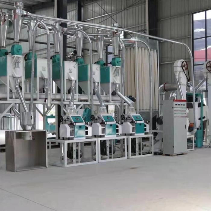 Maize Grinding Hammer Mill Maize Corn Eating Grits Making Machine