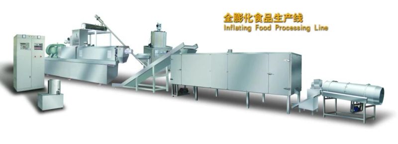 Output 100-500kg Double Screw Food Extruder