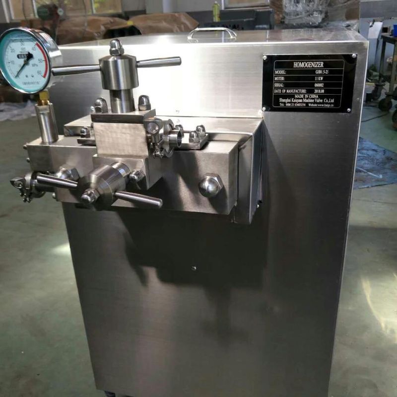 New Milk Juice Soymilk Beverage Ice Cream Homogenizer for Sale