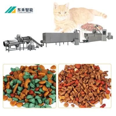 Auto Dry Dog Food Production Line Fully Automatic Pet Food Machine