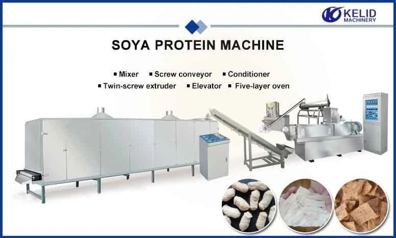 New Productss Ce Autoamtic Soya Snacks Making Machine