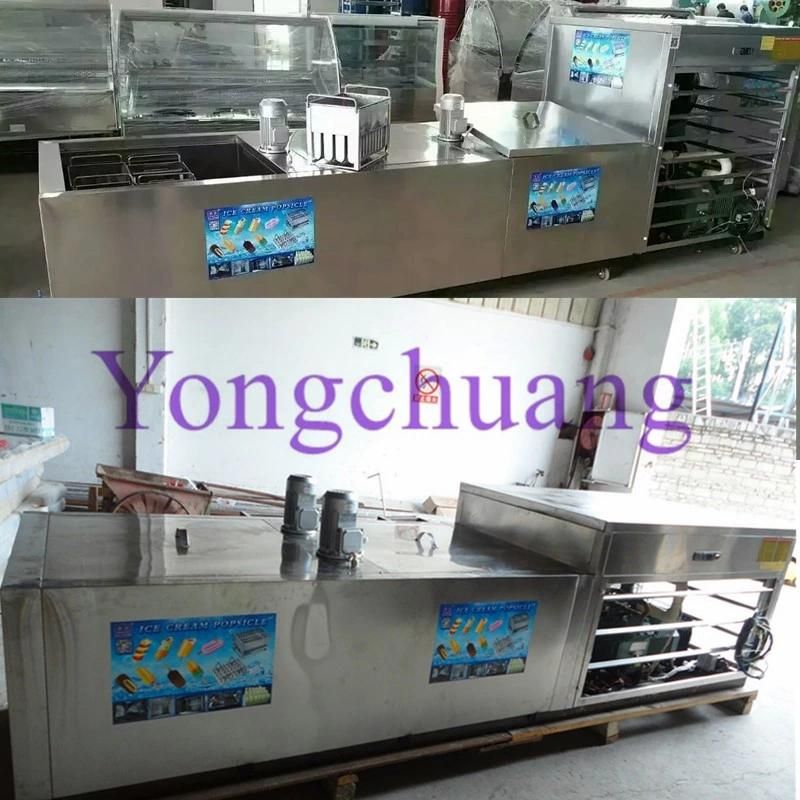 Ice Pop Machine Making with Stainless Steel Mould Import Compressor