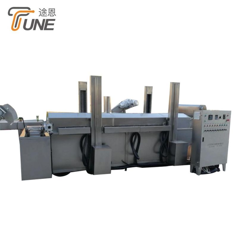Continuous Salt Fried Chicken Fryer