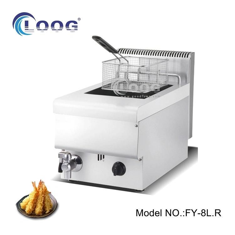 Commercial Energy Saving French Fries Oil Deep Fat Frying Machine Restaurant Equipment Gas Fryer Cheap Prices