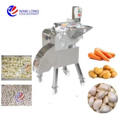 Industrial Vegetable Fruit Potato Dicing Equipment Tomato Yam Ginger Cassava Dicing ...